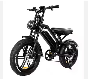 AUTO PARK FOR 2024 V20 3.0 <b>20</b> <b>Inch</b> 250W 750w 1000w Fat <b>Tire</b> Mountain <b>Bike</b> Ebike E-<b>bike</b> Fatbike With Dual Seat - Product Image 2
