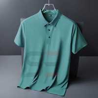 T-shirt pour homme 100% coton lourd, blanc uni personnalisé, col rond, coupe classique, imprimé tricoté sur le devant, style décontracté 180