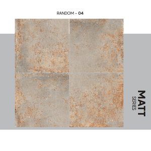 Aynes Brown 600x600mm <b>Matt</b> Finish Tiles Sturdy and Stylish Bulk <b>Floor</b> and Wall Tiles for Cozy Bathroom or Interior Space - Product Image 2