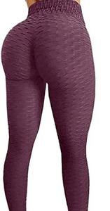 Pantalon de yoga sportif push-up taille haute Leggings tricotés de couleur unie sexy Leggings taille haute respirants en gros - Product Image 6