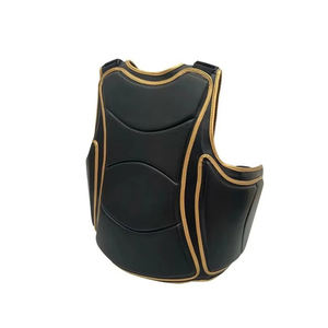 Protector de Pecho de Boxeo de Cuero Genuino de Primera Calidad, Nuevo Protector de Cuerpo para Entrenamiento de Kick Boxing y Combate, Protectores de Pecho para Hombre - Product Image 6