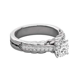 Anillo Solitario de Oro de 10K para Mujer con Diamante Cultivado en Laboratorio - Product Image 4