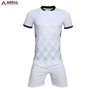 Quick Dry Men Soccer Uniform Set Professional Jersey and Shorts Lightweight Material Perfect for Matches Practice and Tournament - Product Image 1