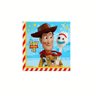 Serviettes en papier Toy Story 4 33X33Cm 20Pcs Décorations de fête - Product Image 3