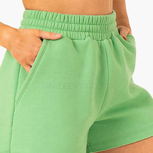 กางเกงขาสั้นสำหรับผู้หญิงกางเกงขาสั้นสำหรับใส่เล่นยิมของผู้หญิงทรงหลวมแบบลำลองสั่งทำ - Product Image 6