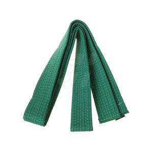 Cinturones de Karate de algodón 100% ligeros de alta calidad: duraderos y transpirables personalizables hechos en Pakistán - Product Image 3