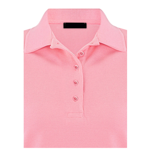 Chemise décontractée pour femmes à manches courtes, unie, coupe ajustée moderne, tissu en coton extensible, séchage rapide, respirant, personnalisable, vêtements de travail - Product Image 6