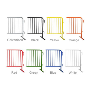 Barrière piétonne galvanisée traitée thermiquement pour le contrôle temporaire des foules - Product Image 1