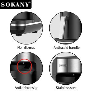 <span class=keywords><strong>Cafetière</strong></span> électrique à filtre en plastique SK-0137 avec fonction de préparation rapide, <span class=keywords><strong>tasse</strong></span> incluse et fonction de boisson chaude <span class=keywords><strong>individuelle</strong></span> pour la maison et le bureau - Product Image 3