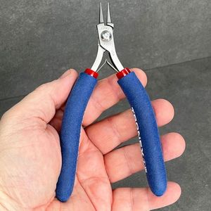 Tronex Stainless Steel Short Tip Needle Nose <b>Pliers</b> for Jewelry Making - Product Image 6
