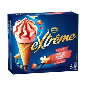 Vanilla flavor Extreme dairy ice cream