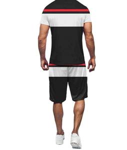 Verano para hombre corriendo para hombre Fitness Jogging gimnasio ropa deportiva conjuntos al por mayor conjunto de 2 piezas chándal informal trajes deportivos para hombres - Product Image 2