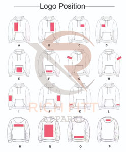 Sudadera con Capucha Extra Grande Unisex para Hombre, Logotipo Personalizado Bordado, Térmica, Gruesa, de Invierno, Personalizable, Lisa, Teñida, Sólida - Product Image 5