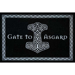 Alfombra de entrada Black Gate to Asgard - Product Image 1