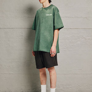 เสื้อยืดคอกลมแขนสั้นโอเวอร์ไซส์230กรัมผ้าคอตตอน100% ออกแบบโลโก้ได้ตามต้องการระบายอากาศได้ดีแห้งเร็วลำลอง - Product Image 6