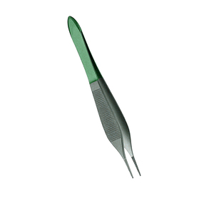 Pinzas de vendaje ADSON MICRO de alta calidad, pinzas rectas, delicadas, dentadas, de titanio, 125mm, 4,34 ", pinzas de tejido TC Adson - Product Image 5