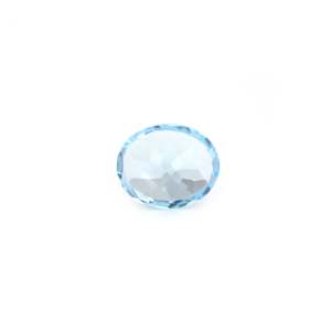 Topaze naturelle bleu ciel 5,04 carats, quartz facetté poli et calibré pour une performance optimale, disponible en émeraude, ovale, carré, poire, marquise - Product Image 2