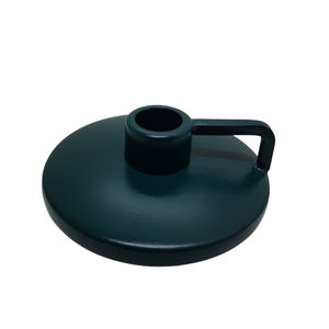 Juego de 3 portavelas de aluminio, portavelas de gran tamaño de Color plateado para mesa de sala de estar y decoración del hogar - Product Image 3