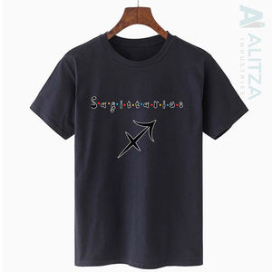 เสื้อยืดสไตล์ฮิปฮอปสำหรับทั้งชายและหญิงดีไซน์ไหล่ตกพิมพ์โลโก้ตามสั่งทำจากผ้าฝ้ายออร์แกนิก100% - Product Image 2