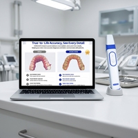 Pemindai Laboratorium Gigi 20 Mikron Akurasi Tinggi 3D Portabel Digital Genggam Harga Pabrik Pemindai Intraoral
