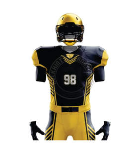 ชุดยูนิฟอร์มอเมริกันฟุตบอลสำหรับผู้ชาย เสื้อเจอร์ซีย์และกางเกงประสิทธิภาพสูง ระบายอากาศได้ดี ทนทาน เหมาะสำหรับการฝึกซ้อมและการแข่งขันกีฬาแบบทีม - Product Image 3