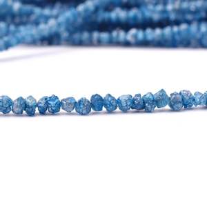 Perlas de Diamantes Naturales Azules Sin Cortar de 2.5-4 mm, Pepitas de Diamante - Product Image 3
