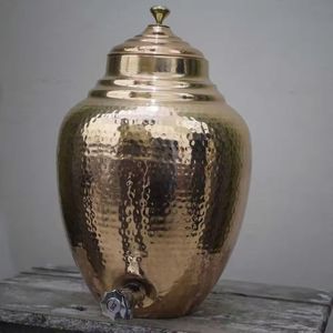 Dispensadores de agua de cobre de suministro directo de fábrica para uso doméstico en hoteles disponibles al mejor precio de fabricación india - Product Image 6