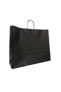 Ensemble de 100 sacs cadeaux en papier de 50x13x40,5 cm, plusieurs options de taille, sacs en kraft écologiques, sacs pour fête, mariage, épicerie, marchandises - Product Image 5