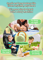 Boîte à musique pour enfants, lecteur d'histoires, 3W HiFi, 5.0, rechargeable, écran gratuit, cadeau éducatif