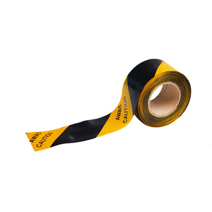 OEM เทปเตือนสีแดงสีขาวที่กำหนดเองทำออกแบบใช้กันอย่างแพร่หลายในสถานที่ก่อสร้างการสำรวจความปลอดภัยและการแจ้งเตือนการจราจร - Product Image 3