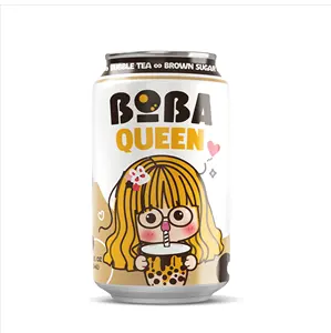 330ml teh susu gelembung rasa terbaik Boba Tea Supplier harga grosir kualitas Premium Minuman produsen USDA HALAL