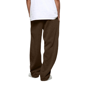 กางเกงวอร์มทรงหลวมสำหรับผู้ชายกางเกงขาบานสำหรับผู้ชายกางเกงวอร์มขาบานแบบออกแบบได้ตามต้องการ - Product Image 6