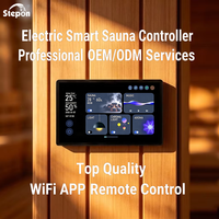 Panel de Control Universal Inteligente con WiFi para Sauna, Control de Temperatura/Hora, Luz RGB, Humedad y Aroma, Controlador de Calentador de Sauna
