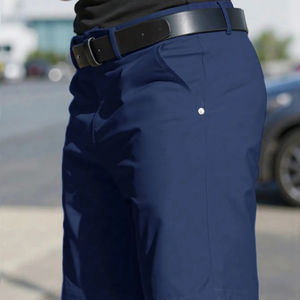 Pantalones Cortos Formales para Hombre, Cintura Media, Color Sólido, Transpirables, de Lona, Nailon/Algodón, con Cordón, Colores Personalizados, Logotipo, Alta Calidad - Product Image 1