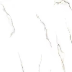 Carreaux de porcelaine polis Arctic Crystal 600x600mm 60x60cm Carreaux émaillés en céramique de sol intérieur blanc carrara brillant - Product Image 3