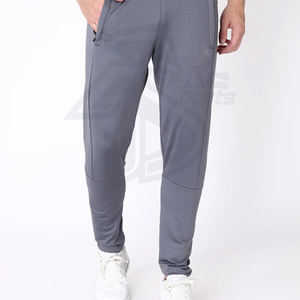 Pantalon d'entraînement pour homme avec taille élastique FOURNISSEUR DE VÊTEMENTS DE FITNESS OEM - Product Image 1