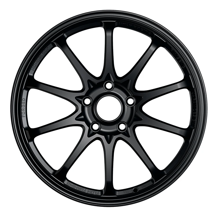 Профессиональный производитель автомобильных ободов 17 18 дюймов 5 отверстий модификация матовый черный PCD 5x112 66,6 мм роскошные колеса из алюминиевого сплава