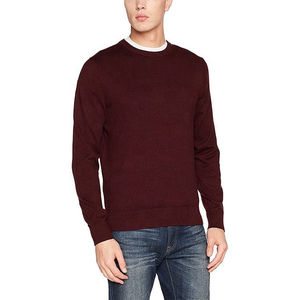 Vêtements de couleur unie pour hommes Sweatshirts à col rond Fabrication de vêtements Conception respirante Tissu doux en éponge française 100% coton - Product Image 4