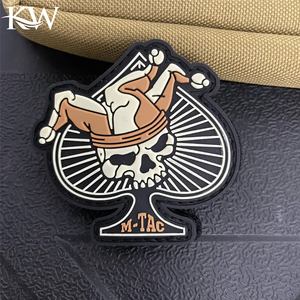 Custom Design 3D Garment <b>Patches</b> PVC Embroidered Logo <b>Patches</b> Manufacturer - Product Image 3