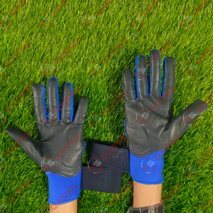 Logo personnalisé Gants de frappe de baseball en cuir de vachette pour jeunes et adultes - Product Image 2