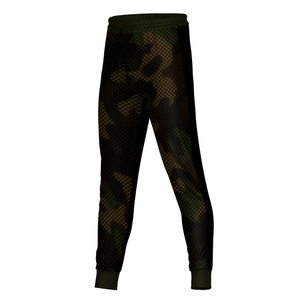 Haute polyester Sublimation impression Joggers pantalon doux décontracté coupe-vent course à pied voyage pantalon droit grande taille Options - Product Image 2