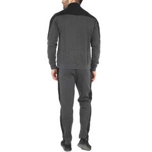 Vêtements de rue personnalisés pour hommes Ensemble de survêtement deux pièces à fermeture éclair Nouveau design en coton Survêtement à fermeture éclair - Product Image 3