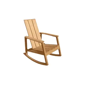 Mecedora de madera del diseño moderno del nuevo producto para la silla del Salón de la sala de estar precio al por mayor