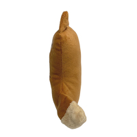 Joli jouet à mâcher pour chien et chat en forme de renard en peluche, couineur et câlin, fabriqué en Chine, en stock