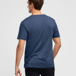 T-shirt décontracté pour homme à col rond et manches courtes, imprimé, en coton solide, respirant et écologique, style streetwear - Product Image 5