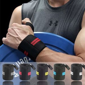 GAF Offre Spéciale Poignet Bandages Paillettes Logo Personnalisé Gym Paillettes Poignet Poignet Élastique Extensible Haltérophilie Support de Poignet - Product Image 5