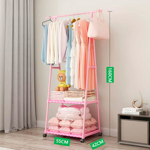 Perchero Multifuncional Independiente para Sala de Estar, Organizador de Ropa, Tipo de Instalación Vertical que Ahorra Espacio - Product Image 3