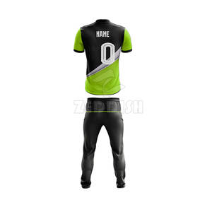 Tasso di vendita intera 2025 Set uniforme da Cricket comode maniche corte uniforme da uomo abbigliamento sportivo di alta qualità servizio PK ZC-1303 - Product Image 3