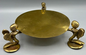 Bandeja de Servir de Aluminio Hecha a Mano, Portavelas, Artículos de Cocina de Lujo, Diseño Elegante Personalizado, Decoración del Hogar, Navidad, Halloween - Product Image 4