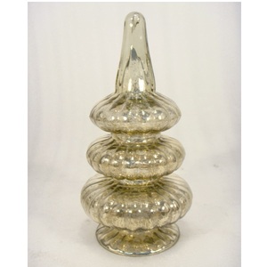 Mercury Glass <b>Christmas</b> <b>Tree</b> Ornaments <b>Table</b> Top Decorative For Home Party Decor - Product Image 5